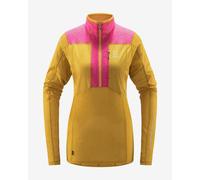 Polaire Haglöfs L.I.M Mid Fast Top jaune rose femme - S