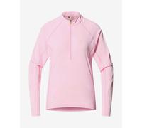 Polaire Haglöfs L.I.M Tempo Trail Half Zip rose clair femme - S