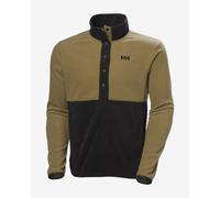 Polaire Helly Hansen Daybreaker Snap Pullover vert canne noir - XL