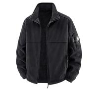 Polaire Homme Veste Zippé Pull Hiver Chaud Jacket Manteau Travail Chaude Parka Sport Winter Men Sweat Gilet Molleton Zippée Vestes De Ski Cardigan Running Jackets for Randonnée D'interieur Surchemise