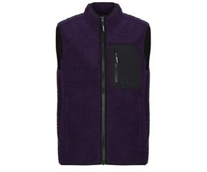 Polaire hommes Volcom MUZZER FUZZAR VEST Violet EU S