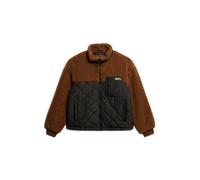 Polaire hybride femme Superdry Marron S