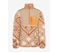 Polaire Kari Traa Rothe Half Zip orange foncé blanc femme - S