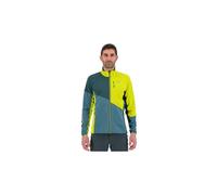 Polaire karpos federa full zip bleu jaune