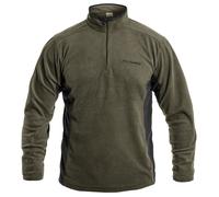 Columbia Klamath Range 2 Half Zip Pull en polaire Homme , Stone Green/Shark , L
