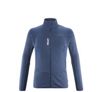 Polaire millet fusion grid bleu