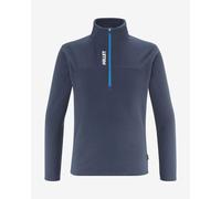 Polaire Millet Ubic Light Grid Half Zip bleu nuit - S
