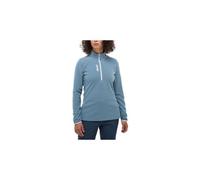 Polaire millet ubic lightgrid 1 2 zip bleu femme