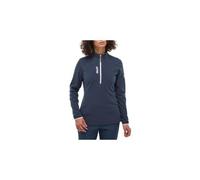 Polaire millet ubic lightgrid 1 2 zip bleu femme