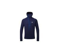 Polaire mountain equipment eclipse hooded zip bleu homme