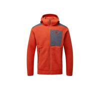 Polaire MOUNTAIN EQUIPMENT Highpile Hooded Jacket (Red Rock/Ombre) Homme S