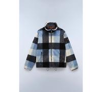 Napapijri Veste en polaire Montepiana bleu/noir/blanc Taille M