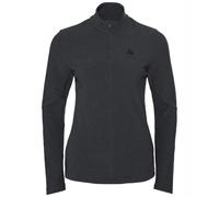Maillot manches longues femme odlo 1 2 zip roy gris fonce