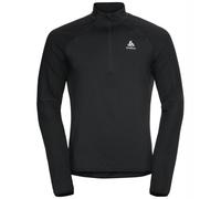 Polaire ODLO Mid layer 1/2 zip ZEROWEIGHT (black) Homme S