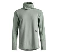 Polaire ORTOVOX FLEECE CORD LONGSLEEVE W (green sage) Femme XL