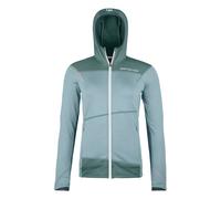 Polaire ORTOVOX FLEECE LIGHT HOODY W (Glacier grey) femme XL