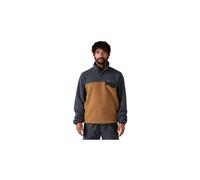 Polaire patagonia lightweight synchilla snap t bleu brun homme