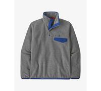 Patagonia - Polaire chaude et légère - M's LW Synch Snap-T P/O Nickel w/Clement Blue pour Homme - Taille 149 - Gris Gris 149