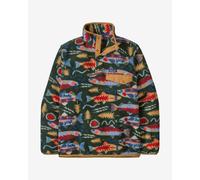Polaire Patagonia LW Synch Snap-T vert orange - XL