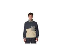 Polaire patagonia microdini 1 2 zip beige bleu homme