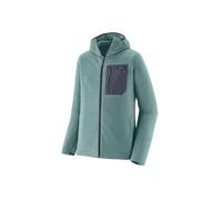 Patagonia - Polaire gaufrée à séchage rapide zippée - M's R1 Air Full-Zip Hoody Blue Sage pour Homme - Taille M - Bleu Bleu M