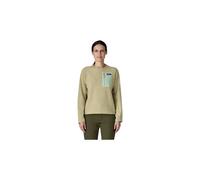 Polaire patagonia r1 air crewneck beige femme
