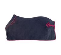 Polaire pour cheval avec col rond rembourré et doux Acavallo Bleu 145 cm