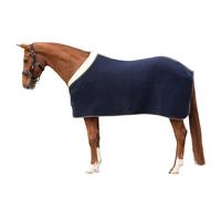 Polaire pour cheval en laine QHP Deluxe Bleu 205 cm