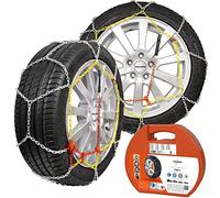 Polaire PRIME 9 - Paire de Chaînes à Neige Traditionnelles à Croisillons Pour Pneu Auto - Tension Manuelle - Fournie avec sa Boîte de Transport et Gants - Garantie 2 Ans