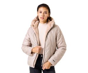 Polaire rÃ©versible femme Garcia Beige 2XL