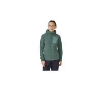 Polaire rab tecton hoody vert femme