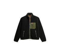 Superdry Veste polaire Vintage Retro Noir Homme Taille S
