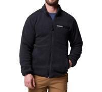 Columbia Fermeture à glissière intégrale Rugged Ridge High Pile, couche extérieure en polypolaire, matériau écologique, poche poitrine, poches pratiques, bordure de col flexible - Hommes