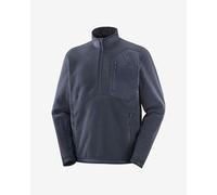 Polaire Salomon Chroma Fleece Half Zip bleu nuit - L