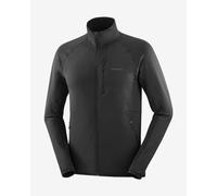 Polaire Salomon Essential Lightwarm Full Zip noir pur - XL