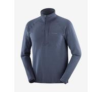 Polaire Salomon Essential Lightwarm Half Zip bleu violet - M