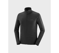 Salomon - Veste technique chaude et légère - Sntial Lightwarm Hybrid M Deep Black pour Homme - Taille L - Noir Noir L