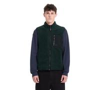Volcom - Polaire sans manche en sherpa - Muzzer Fuzzar Vest Scarab en Silicone - Taille M - Vert Vert M