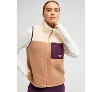 Roxy Gilet de sport en sherpa Boundless Spirit 2 Femme S Marron