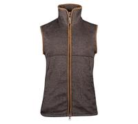 JACK PYKE Gilet polaire mélangé, marron, XL