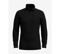 Polaire Smartwool Classic Thermal Merino Base Half Zip noir pur - M