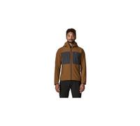 Polaire softshell patagonia r2 techface hoody marron homme