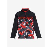 Polaire Spyder Camo Half Zip noir rouge enfant - XL