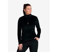 Polaire Spyder Shimmer Bug Half Zip intense noir pour femme. - L