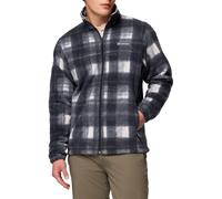 Columbia Steens Mountain Veste polaire imprimée pour homme - Fermeture éclair intégrale - Craie Omblur - Taille XL