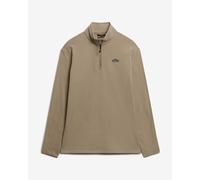 Polaire Superdry Polar Fleece Half Zip beige foncé - M