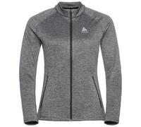 Odlo Mid Layer Full Zip Tencia Femme Gris - Vêtements polaires outdoor femmes L