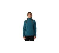 Polaire The North Face Glacier Fleece Quarter Zip bleu sarcelle femme - M