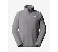 The North Face - Polaire zippée - M Glacier Fleece 1/4 Zip Jacket TNF Mid Grey Heather pour Homme - Taille M - Gris Gris M