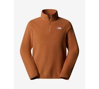 Polaire The North Face Glacier Fleece Quarter Zip marron lynx - L